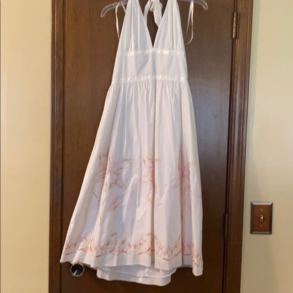 White dress